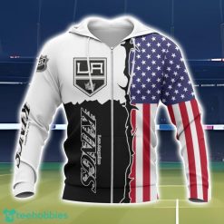Los Angeles Kings US Flag 3D All Over Printed T-shirt Hoodie Sweatshirt Product Photo 2