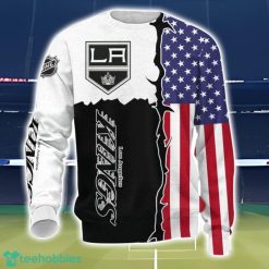 Los Angeles Kings US Flag 3D All Over Printed T shirt Hoodie Sweatshirt image Los Angeles Kings US Flag 3D All Over Printed T-shirt Hoodie Sweatshirt Product Photo 3