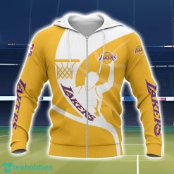 Los Angeles Lakers 3D Printing T-Shirt Hoodie Sweatshirt For Fans Product Photo 2