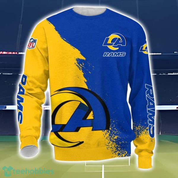 Los Angeles Rams 3D All Over Printed T-shirt Hoodie Sweatshirt Product Photo 3