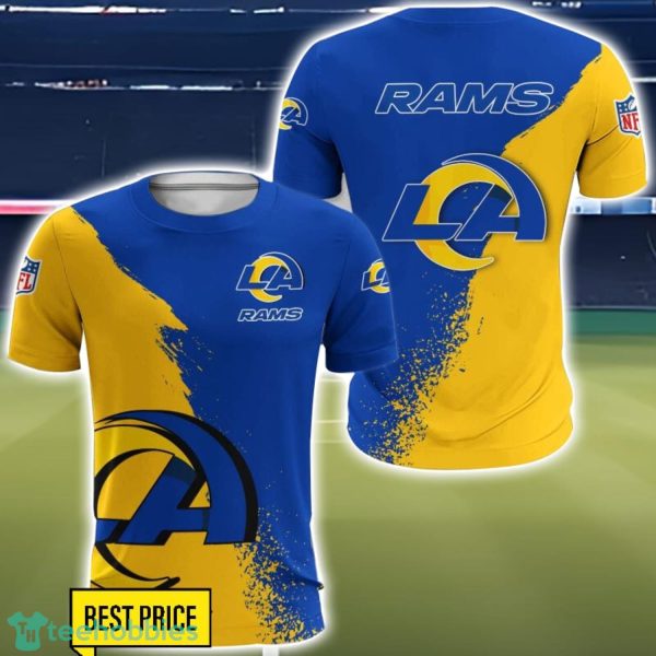 Los Angeles Rams 3D All Over Printed T-shirt Hoodie Sweatshirt Product Photo 5