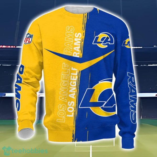 Los Angeles Rams 3D Printing T-Shirt Hoodie Sweatshirt For Fans Product Photo 3