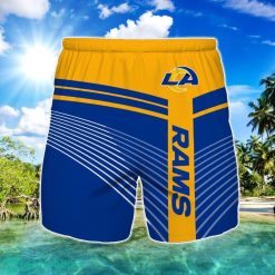 Los Angeles Rams Beach Short For Fans Summer Gift Product Photo 1