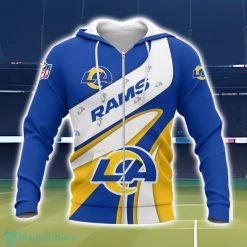 Los Angeles Rams Logo Team 3D Printing T-Shirt Hoodie Sweatshirt For Fans Product Photo 2