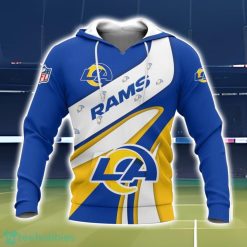 Los Angeles Rams Logo Team 3D Printing T-Shirt Hoodie Sweatshirt For Fans Product Photo 1