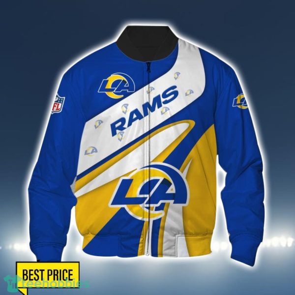 Los Angeles Rams Logo Team 3D Printing T-Shirt Hoodie Sweatshirt For Fans Product Photo 4