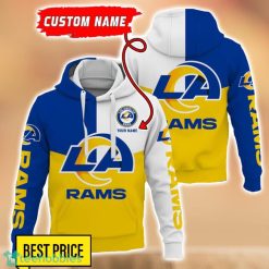 Los Angeles Rams NFL Personalized Name Sport Fans 3D Hoodie Unisex For men And Women Product Photo 1