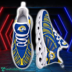 Los Angeles Rams NFLBlack And White Clunky Max Soul Shoes New Designs For Fans Product Photo 2