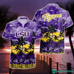 LSU TIGERS Beach Shirt Cosconut Pattern 3D Hawaiian Shirt For Men And Women Product Photo 1