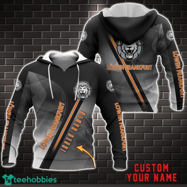 Löwen Frankfurt 3D Hoodie All over Printed Unisex Hoodie Custom Name Product Photo 1