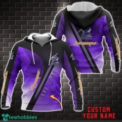 Melbourne Storm 3D Hoodie All over Printed Unisex Hoodie Custom Name Product Photo 1