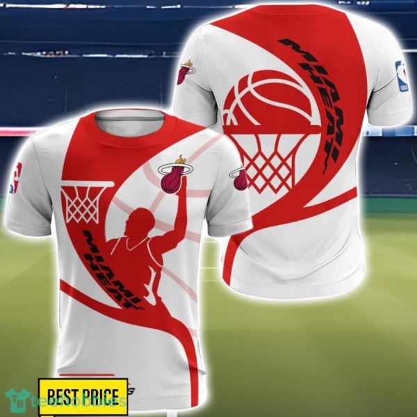 Miami Heat 3D Printing T-Shirt Hoodie Sweatshirt For Fans Product Photo 5
