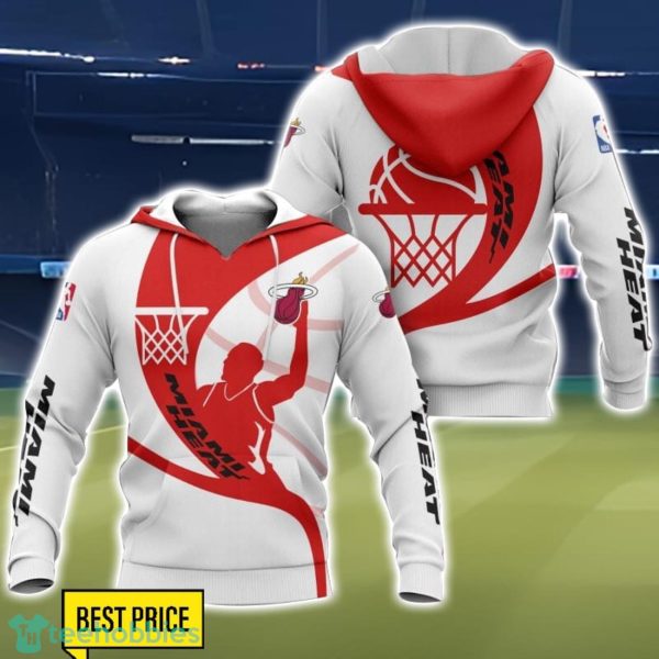 Miami Heat 3D Printing T-Shirt Hoodie Sweatshirt For Fans Product Photo 1