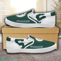Michigan State Spartans Slip On Shoes For Men And Women Sport Fans image Michigan State Spartans Slip On Shoes For Men And Women Sport Fans Product Photo 3
