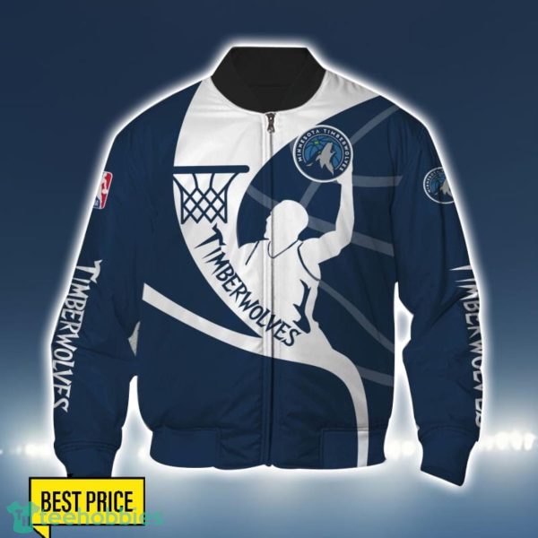 Minnesota Timberwolves 3D Printing T-Shirt Hoodie Sweatshirt For Fans Product Photo 4