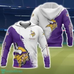 Minnesota Vikings 3D All Over Printed T-shirt Hoodie Sweatshirt Product Photo 1