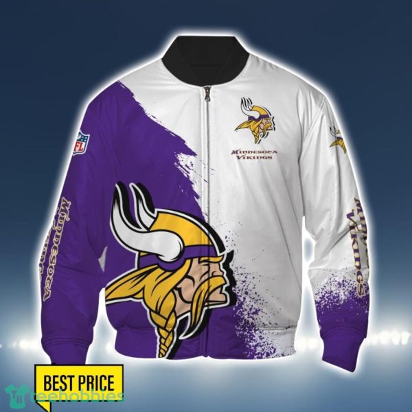Minnesota Vikings 3D All Over Printed T-shirt Hoodie Sweatshirt Product Photo 4