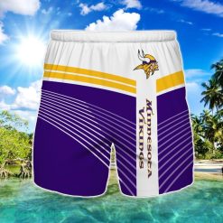 Minnesota Vikings Beach Short For Fans Summer Gift Product Photo 1