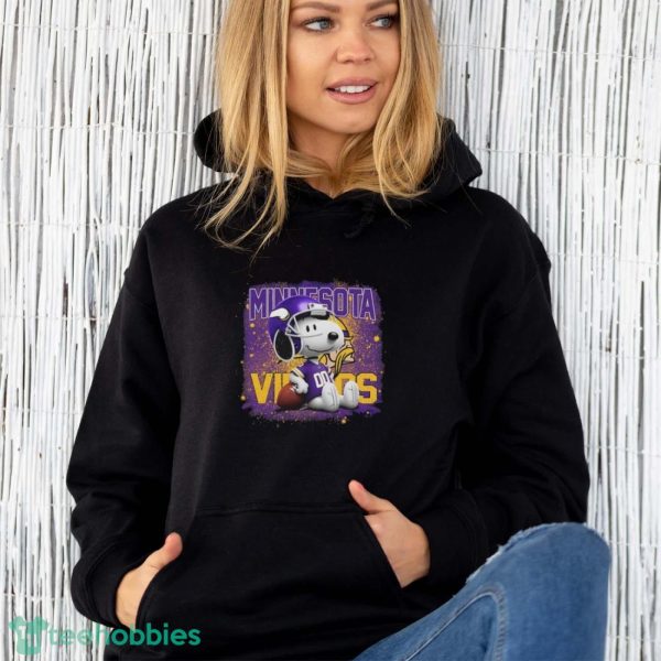 Minnesota Vikings Mix Snoopy Shirt - Unisex Hoodie