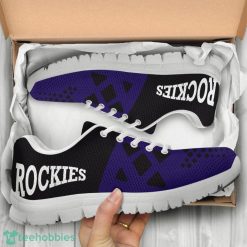 MLB Colorado Rockies Sneakers Trending Running Shoes For Fans Product Photo 1