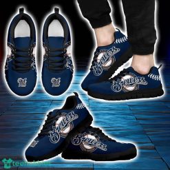 MLB Milwaukee Brewers Sneakers Trending Running Shoes For Fans Product Photo 2