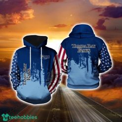 MLB Tampa Bay Rays 3D Hoodie Team US Unisex Hoodie For Men And Women Product Photo 1