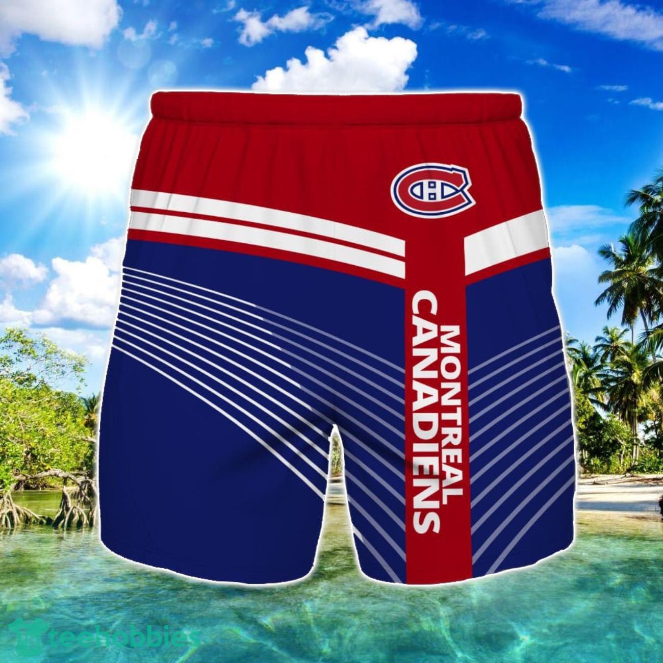 Montreal Canadiens Beach Short For Fans Summer Gift image Montreal Canadiens Beach Short For Fans Summer Gift Product Photo 1