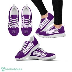 NCAA Mount Union Purple Raiders Sneakers Trending Running Shoes For Fans Product Photo 1