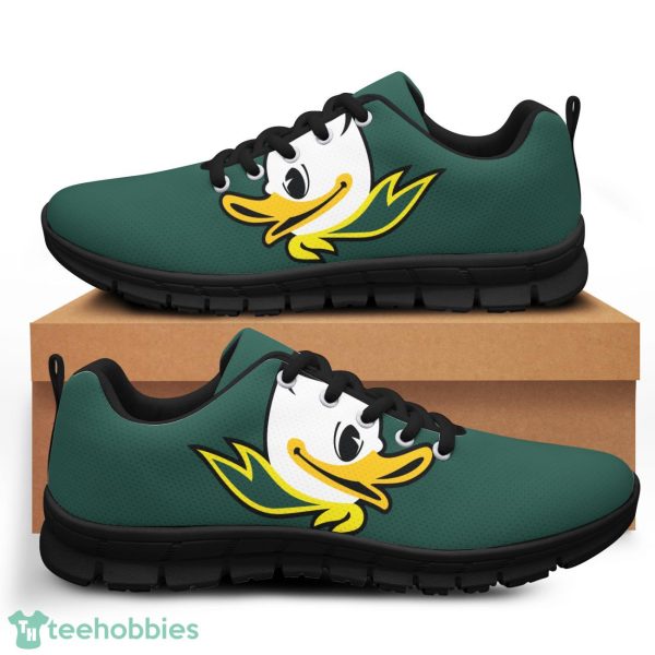 NCAA Oregon Ducks Green Sneakers Trending Running Shoes For Fans Product Photo 2