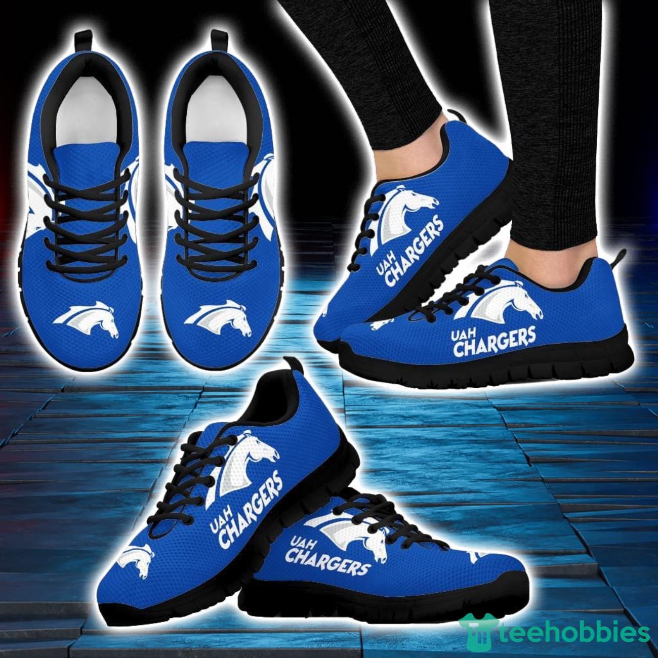 NCAA UAH Chargers Sneakers Sport Running Shoes For Fans image NCAA UAH Chargers Sneakers Sport Running Shoes For Fans Product Photo 2