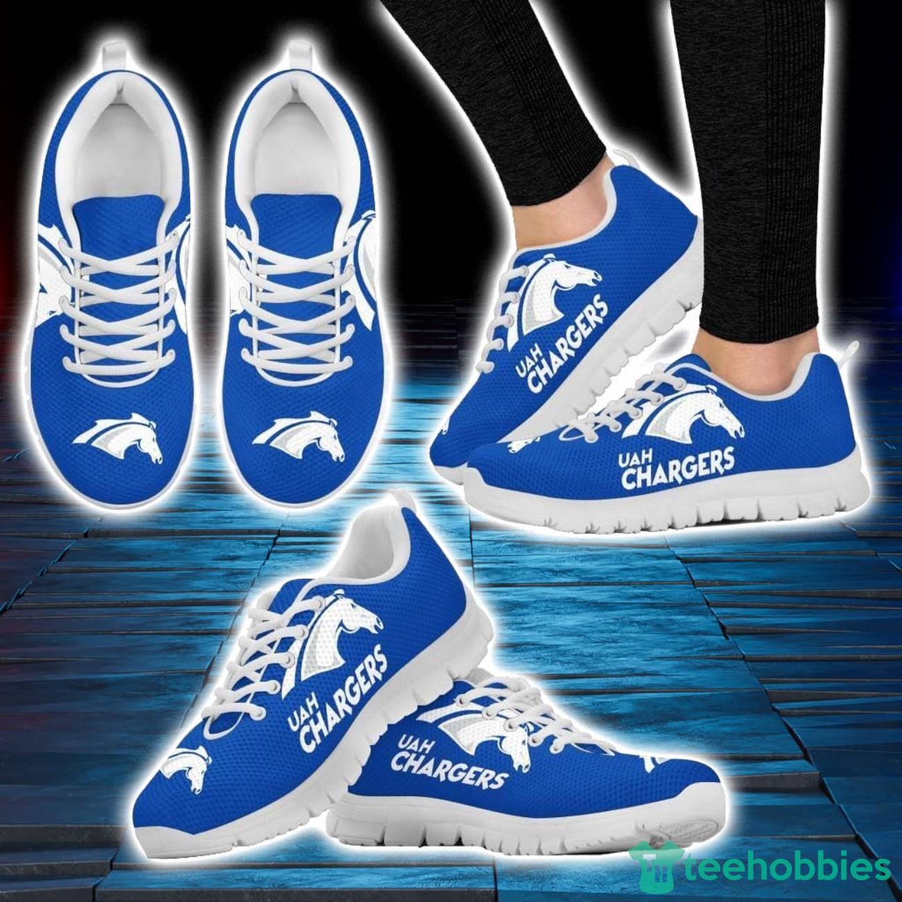 NCAA UAH Chargers Sneakers Sport Running Shoes For Fans image NCAA UAH Chargers Sneakers Sport Running Shoes For Fans Product Photo 1