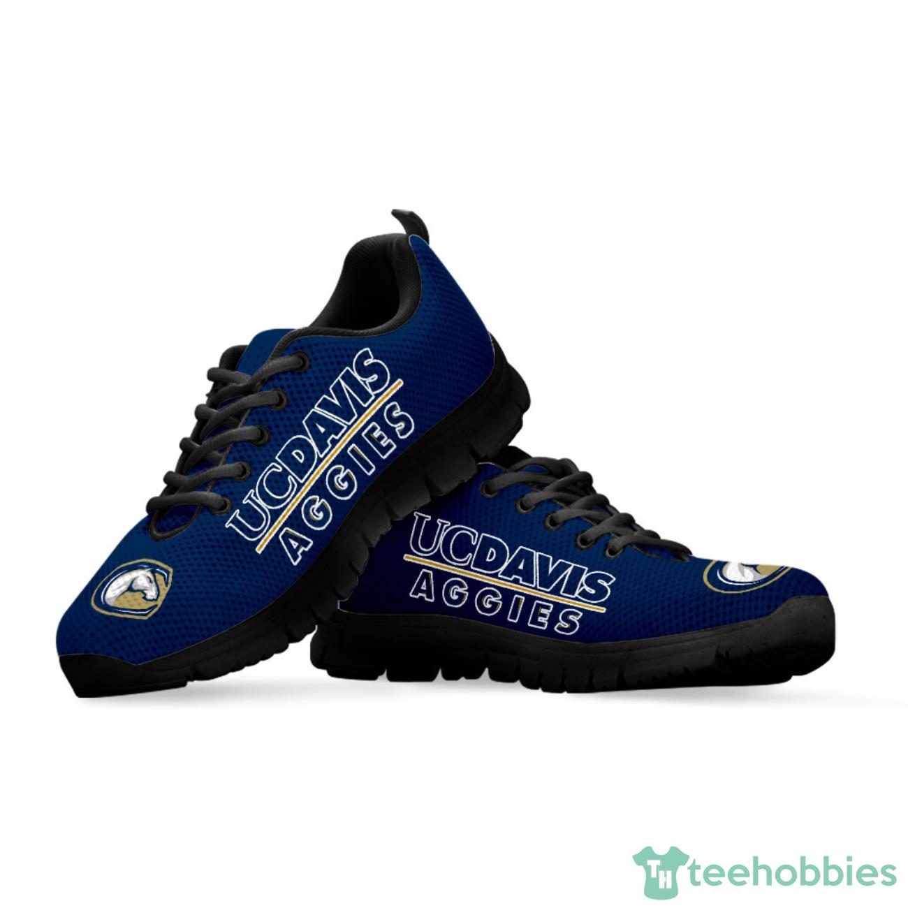 NCAA UC Davis Aggies Sneakers Sport Running Shoes For Fans image NCAA UC Davis Aggies Sneakers Sport Running Shoes For Fans Product Photo 2