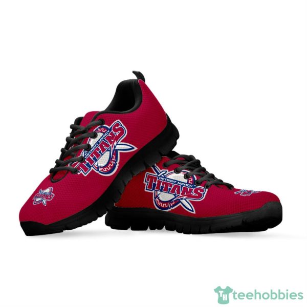 NCAA University of Detroit Mercy Titans Sneakers Sport Running Shoes For Fans Product Photo 2