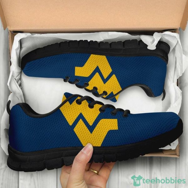 NCAA West Virginia Mountaineers Sneakers Sport Running Shoes For Fans Product Photo 2