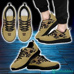 NCAA Western Michigan Broncos Brown Sneakers Sport Running Shoes For Fans Product Photo 2