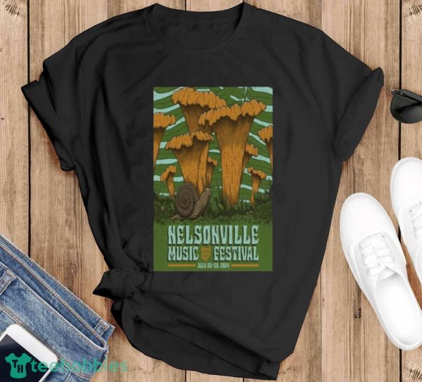Nelsonville Music Festival 2024 Shirt - Black T-Shirt