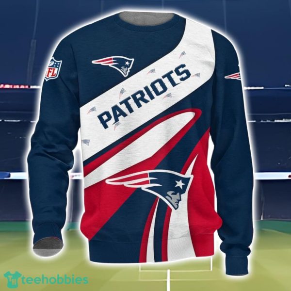 New England Patriots 3D All Over Printed T-Shirt Sweatshirt Hoodie Product Photo 3
