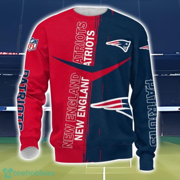 New England Patriots 3D Printing T-Shirt Hoodie Sweatshirt For Fans Product Photo 3