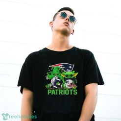 New England Patriots Baby Yoda Happy St.Patrick’s Day Shamrock Shirt - G500 Gildan T-Shirt