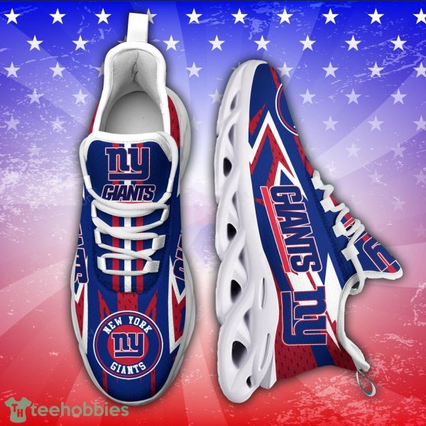 New York Giants NFL Running Sneakers Max Soul Shoes For Sport Team Product Photo 1