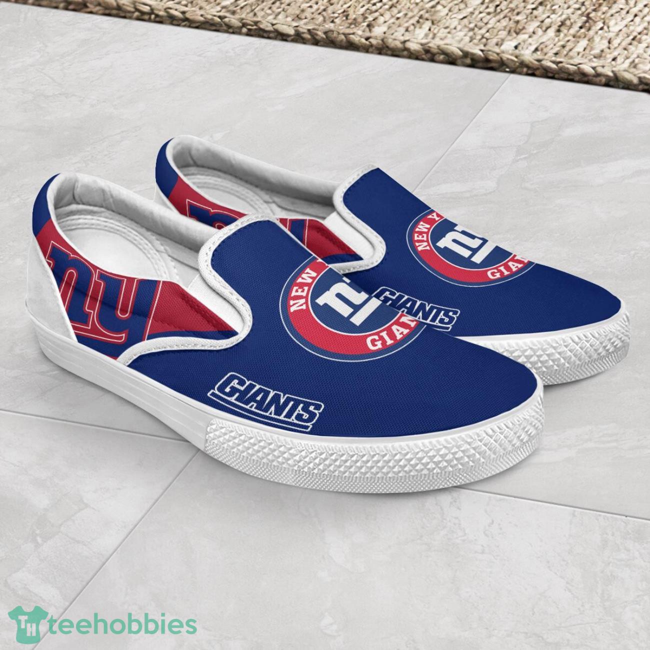 New York Giants Slip On Shoes For Men And Women Sport Fans image New York Giants Slip On Shoes For Men And Women Sport Fans Product Photo 2