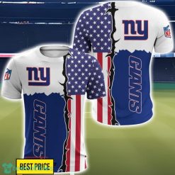 New York Giants US Flag 3D Printing T-Shirt Hoodie Sweatshirt For Fans Product Photo 5
