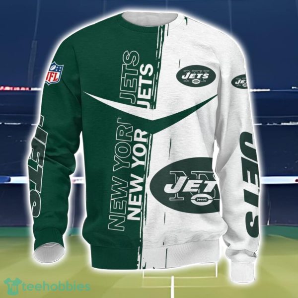 New York Jets 3D Printing T-Shirt Hoodie Sweatshirt For Fans Product Photo 3