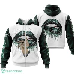 New York Jets Lips 3D Printing Hoodie For Men And Women Product Photo 2