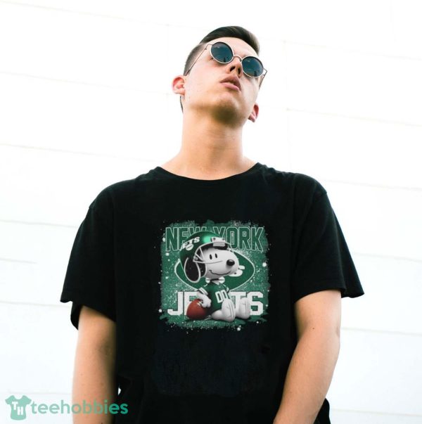 New York Jets Mix Snoopy Shirt - G500 Gildan T-Shirt