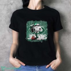 New York Jets Mix Snoopy Shirt - Ladies T-Shirt