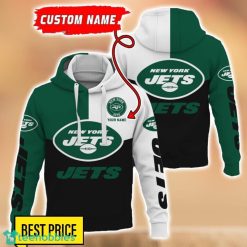 New York Jets NFL Personalized Name Sport Fans 3D Hoodie Unisex For men And Women Product Photo 1