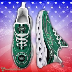 New York Jets NFL Running Sneakers Max Soul Shoes Sport Season Gift Product Photo 1