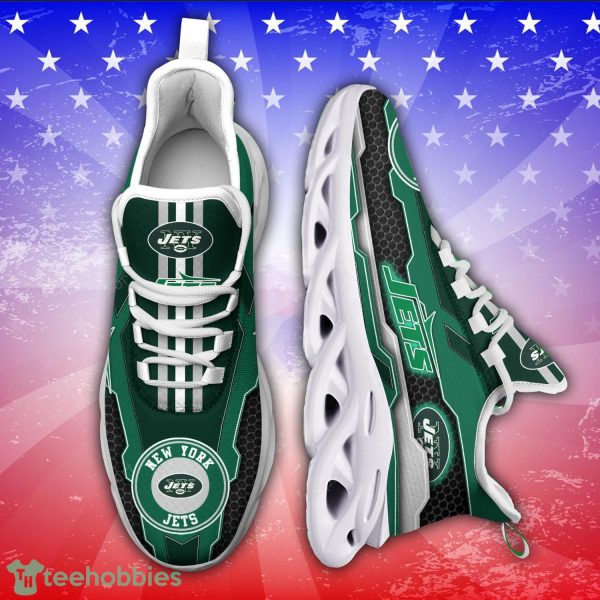 New York Jets NFL Running Sneakers Max Soul Sneakers Sport Version For Fans Product Photo 1