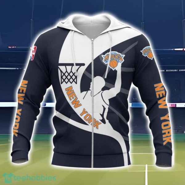 New York Knicks 3D Printing T-Shirt Hoodie Sweatshirt For Fans Product Photo 2